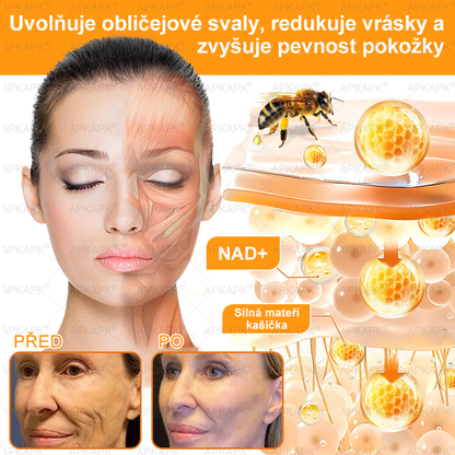 𝖠𝖯𝖪𝖠𝖯𝖪® 🐝 Krém s včelím jedem na obnovu pokožky 🐝 pomáhá při řešení kožních problémů, jako jsou: vrásky, jizvy, pigmentové skvrny, strie, akné, lupénka, ekzém, kožní léze, podráždění, záněty a další kožní potíže.
