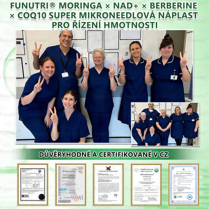 Oficiální obchod pro ČR • Funutri® 10 v 1 nano mikrojehličková náplast pro podporu metabolismu