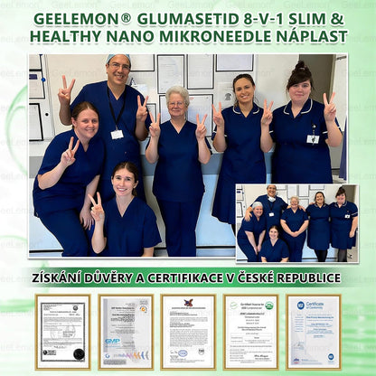 𝐆𝐞𝑒𝑙𝑒𝐦𝐨𝐧® 👩‍⚕️ Glum𝐚𝐬𝐞tide 8 v 1 – Zeštíhlující nano mikrojihlový náplas(Pouze jednou denně, viditelné změny již za 7 dní)  Určeno pro osoby s obezitou, diabetem, spánkovou apnoe.-js5142