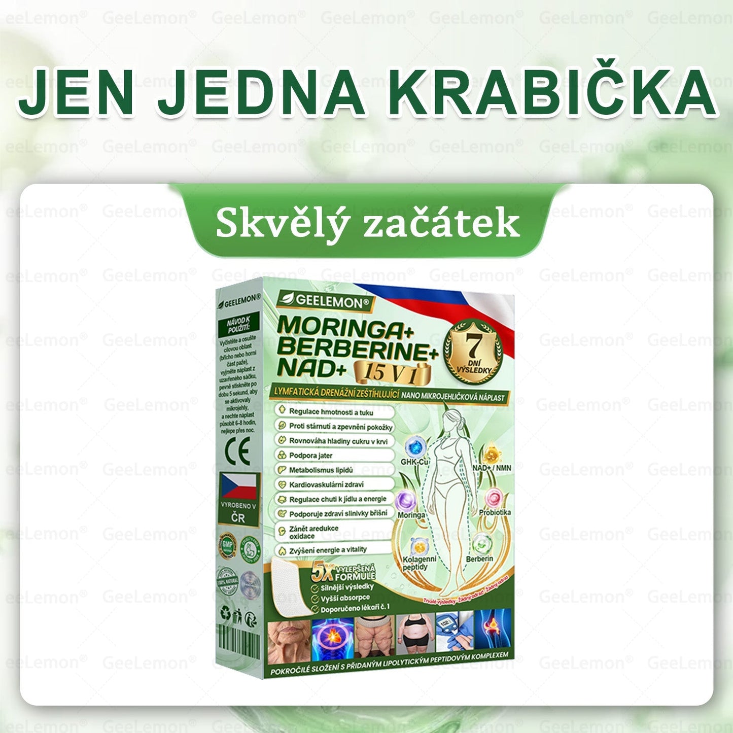 𝐆𝐞𝑒𝑙𝑒𝐦𝐨𝐧® 👩‍⚕️ Glum𝐚𝐬𝐞tide 8 v 1 – Zeštíhlující nano mikrojihlový náplas(Pouze jednou denně, viditelné změny již za 7 dní)  Určeno pro osoby s obezitou, diabetem, spánkovou apnoe.-js5142